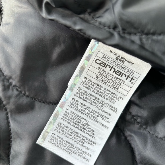 Carharrt in Progress Janet Liner Sherpa - Picture 6 of 7